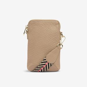 Clothing: Sullivan Phone Bag - Latte