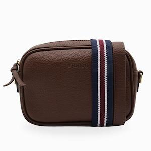 Clothing: Ruby Sports Cross Body Bag - Chocolate