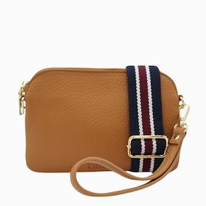 Missy Hugo Cross Body Bag - Tan