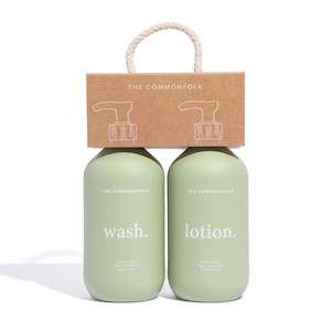 Wash + Lotion Kit  / SAGE - Saffron + Amber