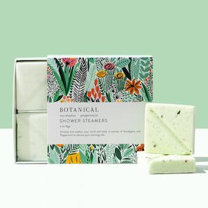 Shower Steamer Peppermint + Eucalyptus 4 pack