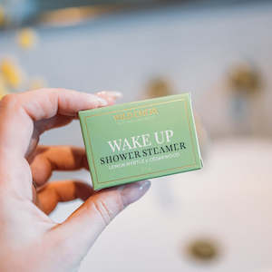 Clothing: Lemon Myrtle & Cedarwood (Wake Up) Shower Steamer