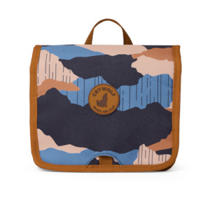 Clothing: Cosmetic Bag - Camo Mountain