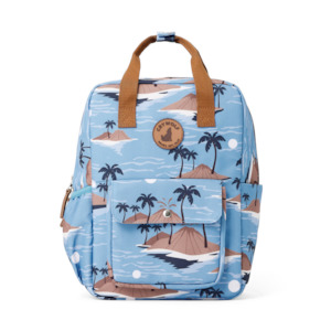 Mini Backpack - Blue Lost Island