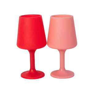 Unbreakable Wine Glasses / Swepp / Cherry + Blush