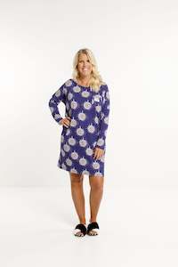 Long Sleeve Nighty - Sale - Disco Ball Print