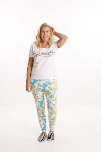 Lounge Pants - Fried Eggs Print