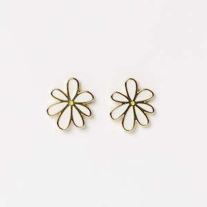 Studs - Daisy - White