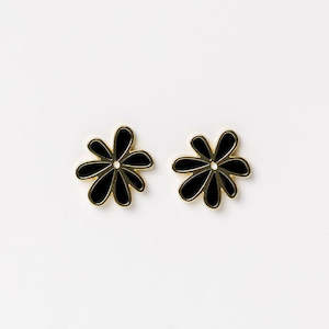 Studs - Daisy - Black