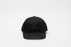 Homelee Cap - Black with Black X