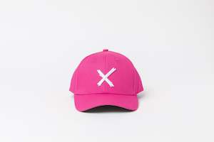 Homelee Cap - Pink with White X