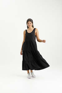 Clothing wholesaling: Maddie Dress - Black