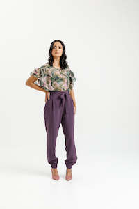 Clothing wholesaling: Billie Pants - Sale - Plum