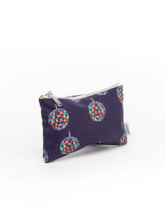 Clothing wholesaling: Cosmetic Bag Medium - Disco Ball print