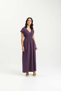 Clothing wholesaling: Cora Dress - Sale - Plum