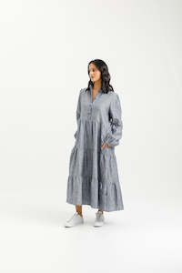 Clothing wholesaling: Long Sleeve Khloe Dress - Grey