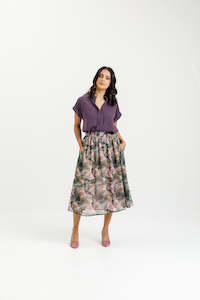 Delilah Skirt - Sale - Bloom Swirl