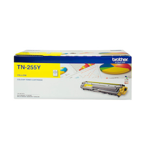 BROTHER TN-255 Toner (Genuine) - YELLOW