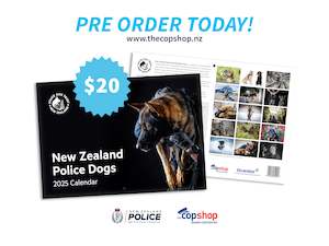 2025 Police Dog Trust Calendar - Pre-Order Now!