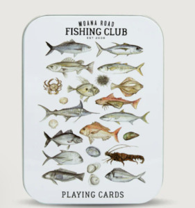 Moana Rd Fishing Club Playing Cards