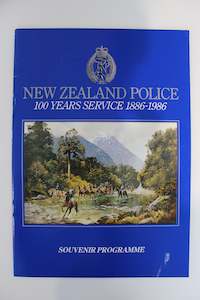 Souvenirs Memorabilia: New Zealand Police 100 years of Service (Museum)