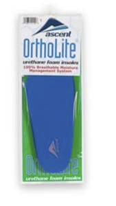 Footwear: Ascent Ortholite Insole