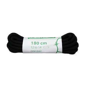 Laces - Black Corded - 180cm