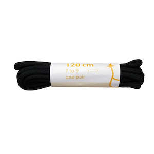 Laces - Black Corded - 120cm