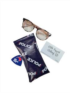 Little Poppet Police Themed Glasses Case ( glasses not included)