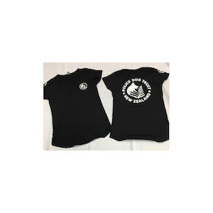 Police Dog Trust Womens Mali Tee - Womens Black/White Logo