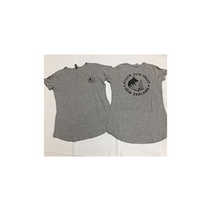 Police Dog Trust Womens Mali Tee - Womens Grey/Black Logo