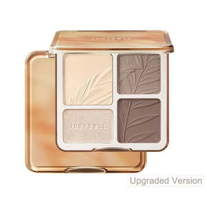 Face: 2 IN 1 Highlighter Contour Palette 9g - #02 Tree