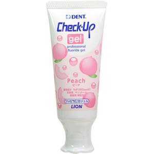 DENT Check-Up gel #Peach Flavor 60g(Buy 2 get 1 free / add any 3 toothpastes to CART)