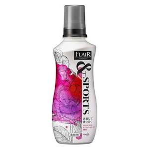 Flare Fragrance & Sports Fabric Softener Deodorizing and Blooming Splash Rose Scent 540ml