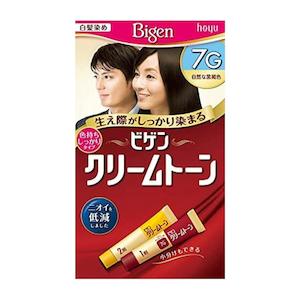 Bigen Cream Tone Grey Hair Dye #7G Deep Natural Brown