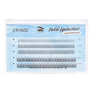 Jonbos Single-cluster Fairylashes #3-Style Pack A-Shape + Fishtail + Bottom