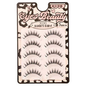 Xixi Light Natural Eyelashes 5 Pair -# Jm23 Magic Comics