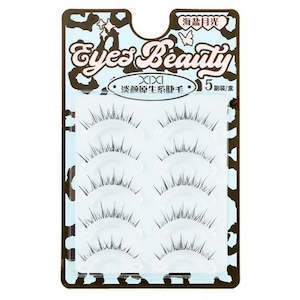 Xixi Light Natural Eyelashes 5 Pair -#Jm 22 Sea Salt Moonshine