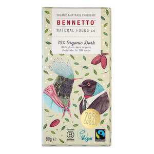 Bennetto - Organic Dark 70%