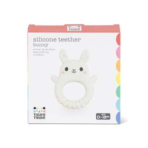 Tiger Tribe Silicone Teether - Bunny