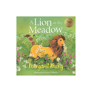 Lion In The Meadow Board Book