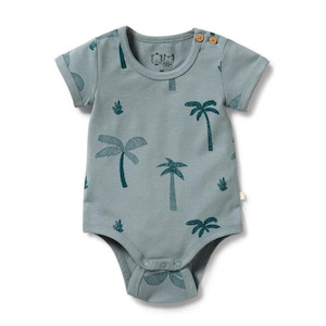 Wilson & Frenchy - Palm Days Organic Bodysuit