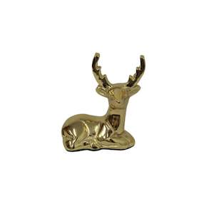 French Country - Reindeer Cardholder Gold