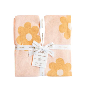 Baby Blanket Wraps: Fox & Fallow- Blanket- Daisy Chain