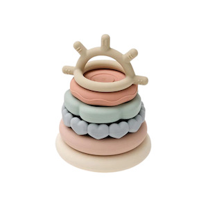 Baby Accessories: Silicone Stacking Tower