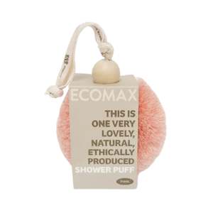 Ecomax Spa Shower Puff Pink