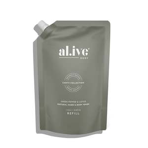 Al.ive Body - Wash Refill - Green Pepper & Lotus