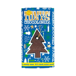 Tony's Chocolonely - Dark Chocolate Candy Cane