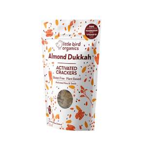 Snacks: Little Bird Organics - Activated Crackers - Almond Dukkaah