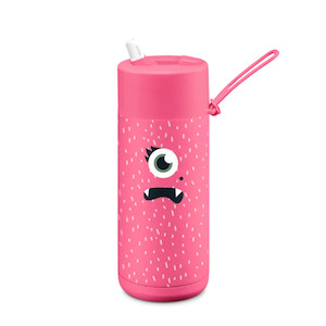 Franksters - 16oz Drink Bottle - Neon Pink Piper